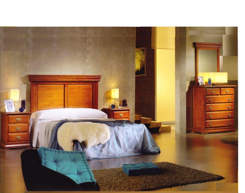 1082-Ate2 Dormitorio de madera 