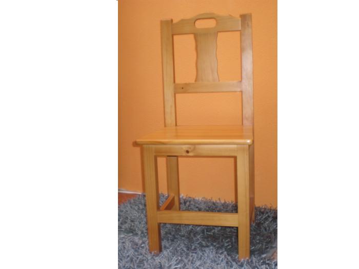 173-ASA Silla asiento madera color a elegir