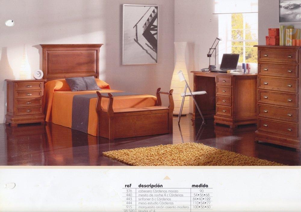 1555-Dormitorio madera