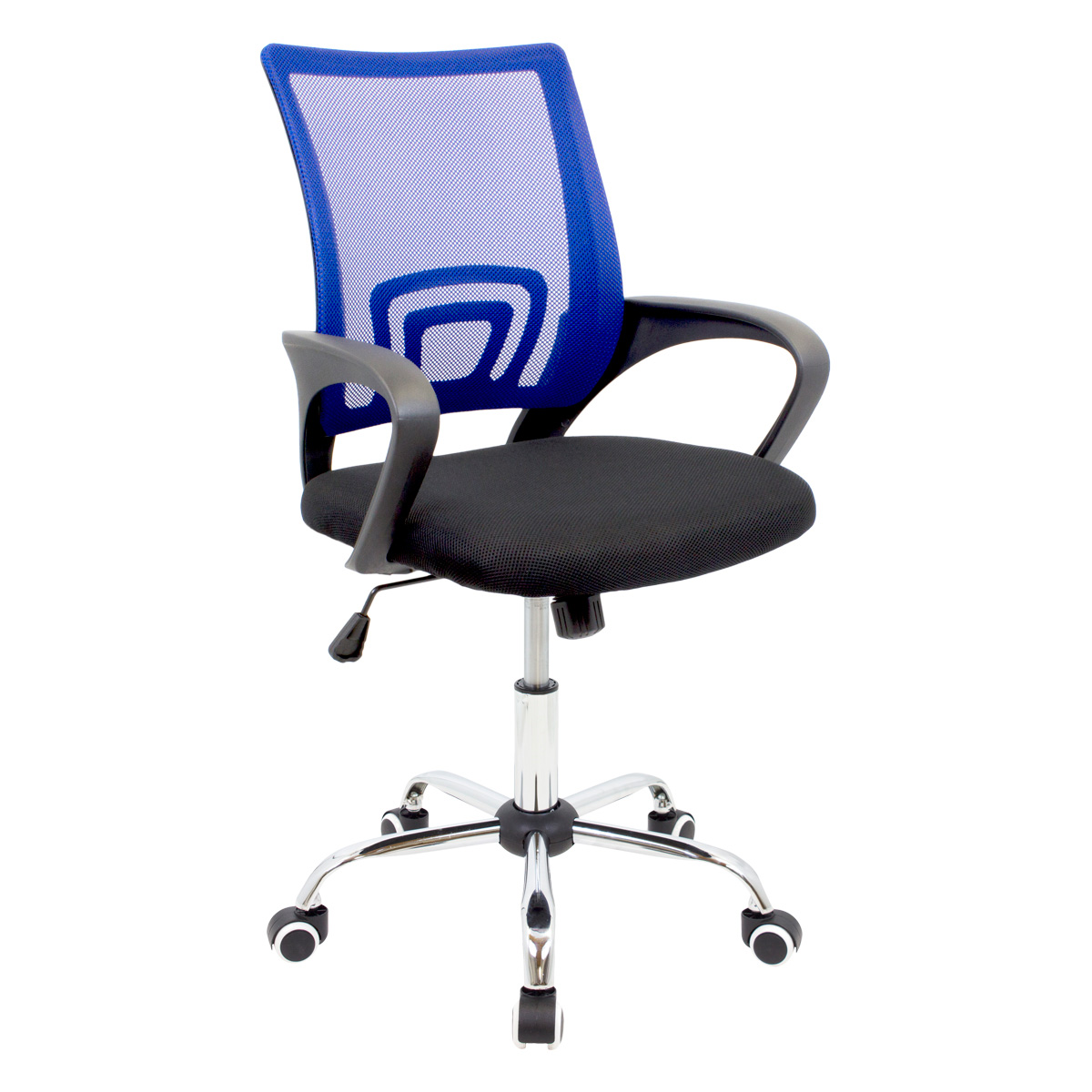 1090-SK180  Silla estudio azul