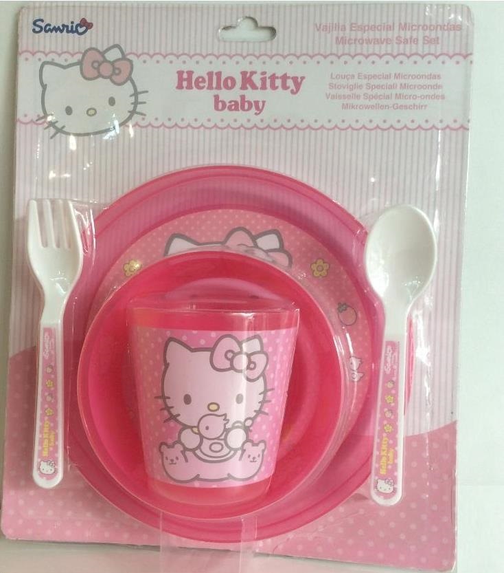 10503-HELLO   Vajilla Hello Kitty
